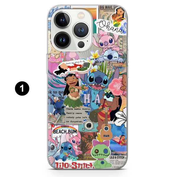 Stich Phone Case Disney Adorable Cover for iPhone 16 Pro Max