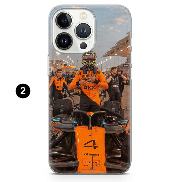 Lando Norris Phone Case Formula 1 Driver Cover for iPhone 16 Pro Max