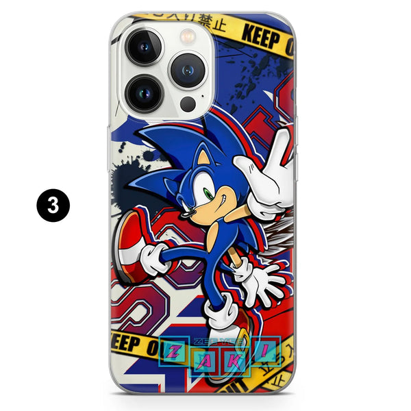 Sonic The Hedgehog Phone Case Classic Blue Cover for iPhone 16 Pro Max