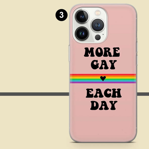 Gay Phone Case Pride LGBTQ Cover for iPhone 16 Pro Max