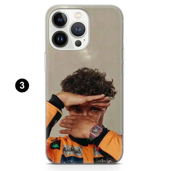 Lando Norris Phone Case Formula 1 Driver Cover for iPhone 16 Pro Max