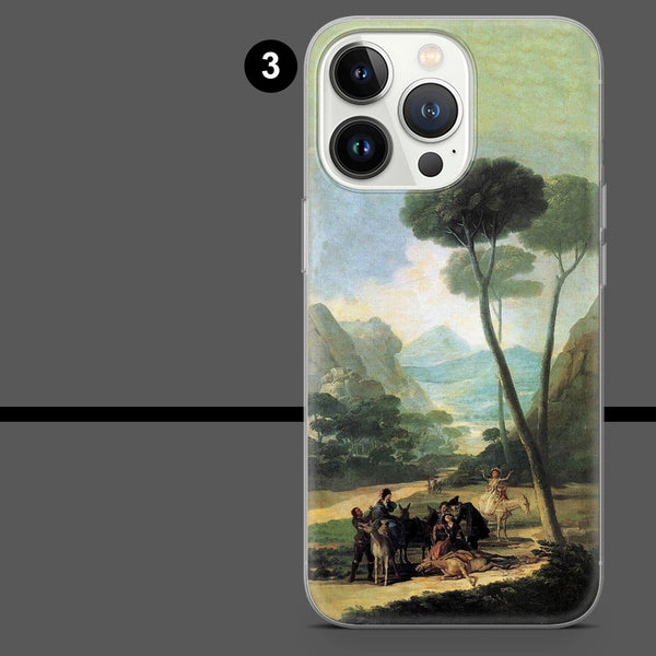 Francisco Goya Phone Case Painting Disturbing Cover for iPhone 16 Pro Max