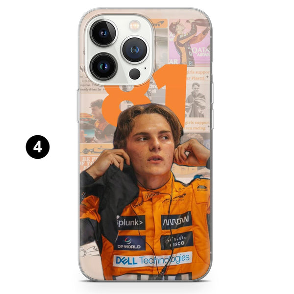 Formula 1 Phone Case Oscar Piastri Racecar Cover for iPhone 16 Pro Max