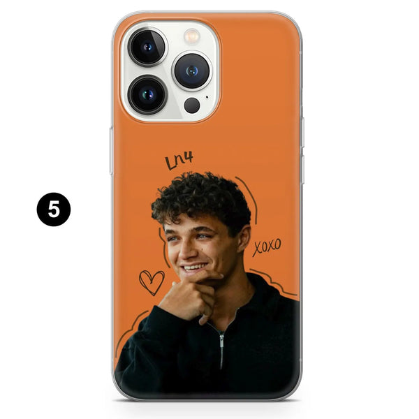 Lando Norris Phone Case Formula 1 Driver Cover for iPhone 16 Pro Max