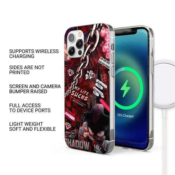 Shadow Phone Case Hedgehog Ultimate Cover for iPhone 16 Pro Max