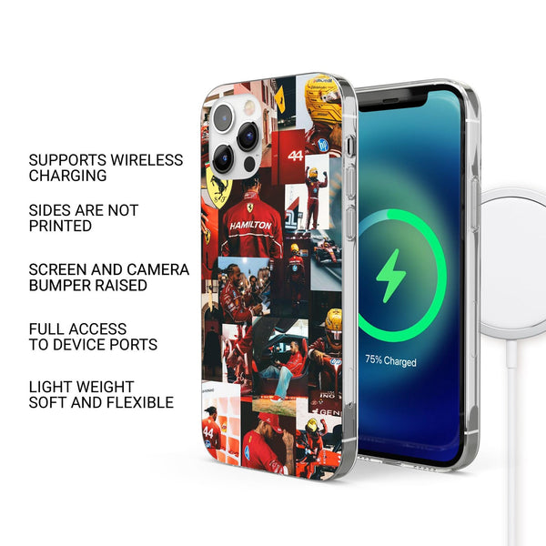 Formula 1 Phone Case Lewis Hamilton Champion Cover for iPhone 16 Pro Max