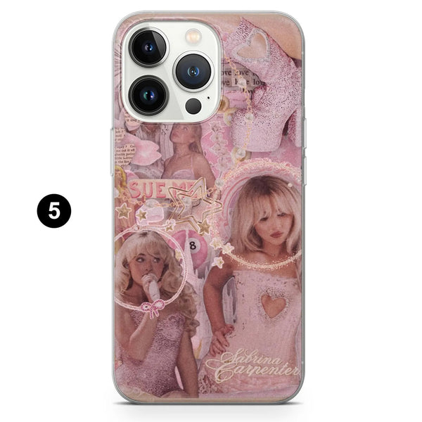 Sabrina Carpenter Phone Case Confident Pop Star Cover for iPhone 16 Pro Max