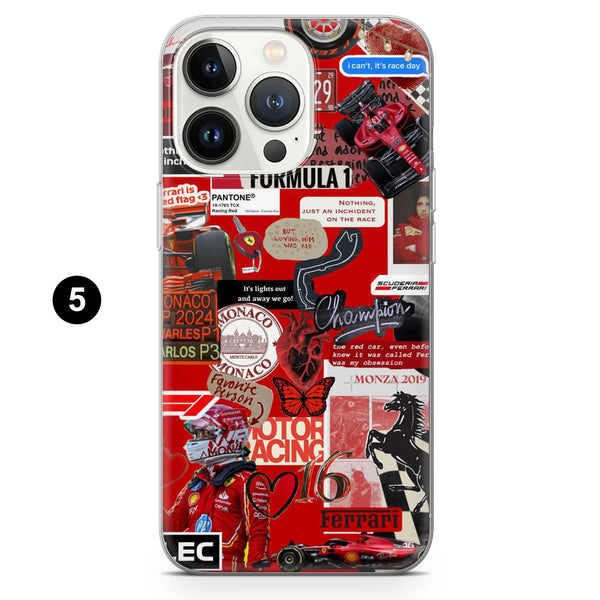 Formula 1 Phone Case Charles Leclerc Racing Cover for iPhone 16 Pro Max