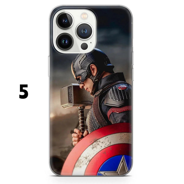 Captain America Phone Case Steve Soldier Cover for iPhone 16Pro Max