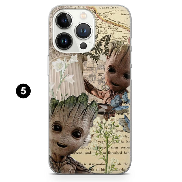 Baby Groot Phone Case Guardians Marvel Cover for iPhone 16 Pro Max