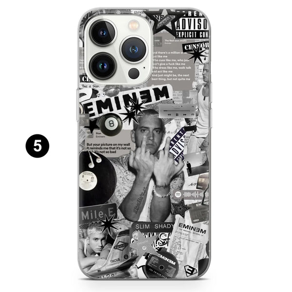 Marshall Mathers Phone Case Eminem Rapper Cover for iPhone 16 Pro Max