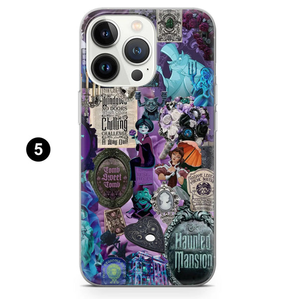 Ghosts Phone Case Haunted Mansion Disney Cover for iPhone 16 Pro Max