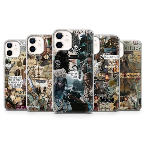 Pirates Of Caribbean Phone Case Jack Treasure Cover for iPhone 16 Pro Max