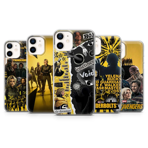 Thunderbolts Phone Case Marvel Superhero Cover for iPhone 16 Pro Max