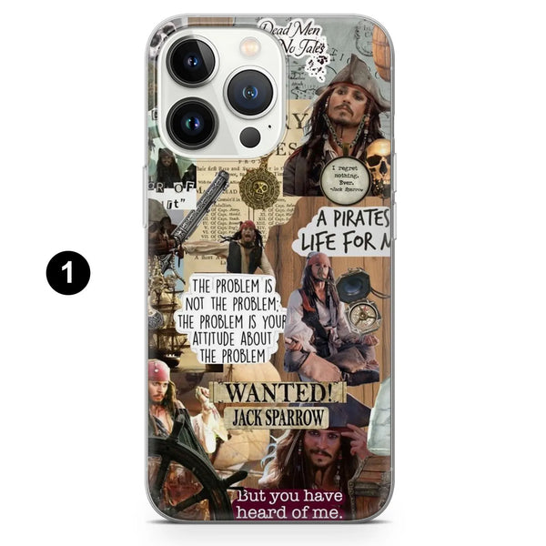 Pirates Of Caribbean Phone Case Jack Treasure Cover for iPhone 16 Pro Max