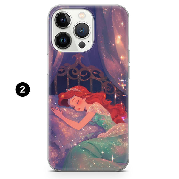 Little Mermaid Phone Case Ariel Seashell Cover for iPhone 16 Pro Max