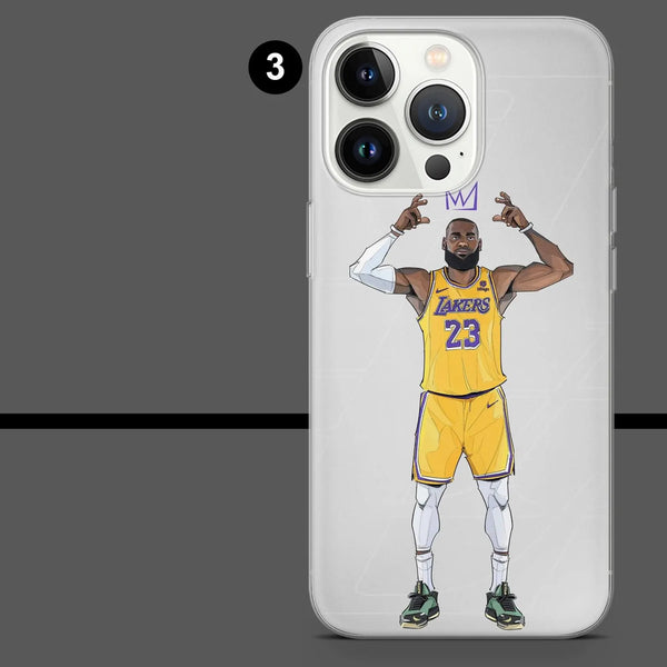King James Phone Case GOAT Basketball Cover for iPhone 16 Pro Max
