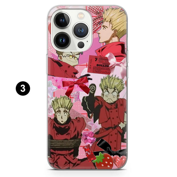 Trigun Stampede Phone Case Vash Western Cover for iPhone 16 Pro Max