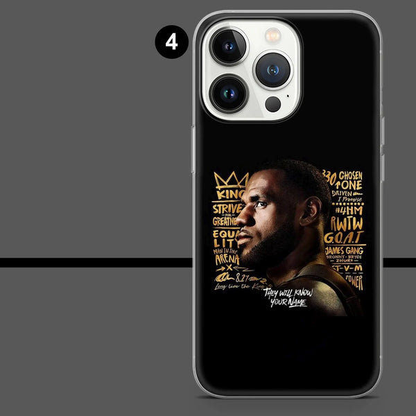 King James Phone Case GOAT Basketball Cover for iPhone 16 Pro Max