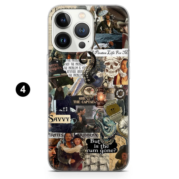 Pirates Of Caribbean Phone Case Jack Treasure Cover for iPhone 16 Pro Max