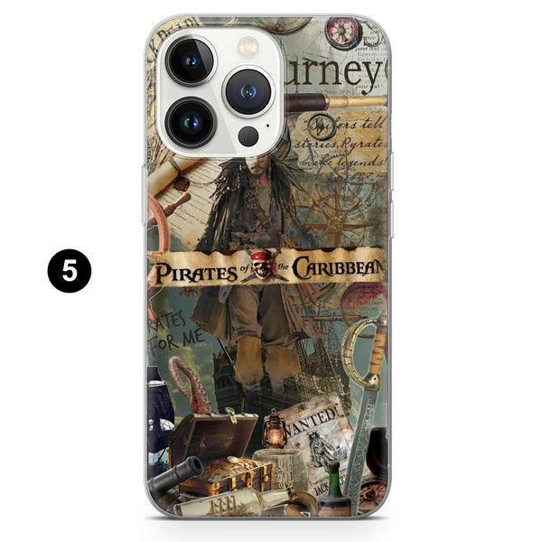 Pirates Of Caribbean Phone Case Jack Treasure Cover for iPhone 16 Pro Max