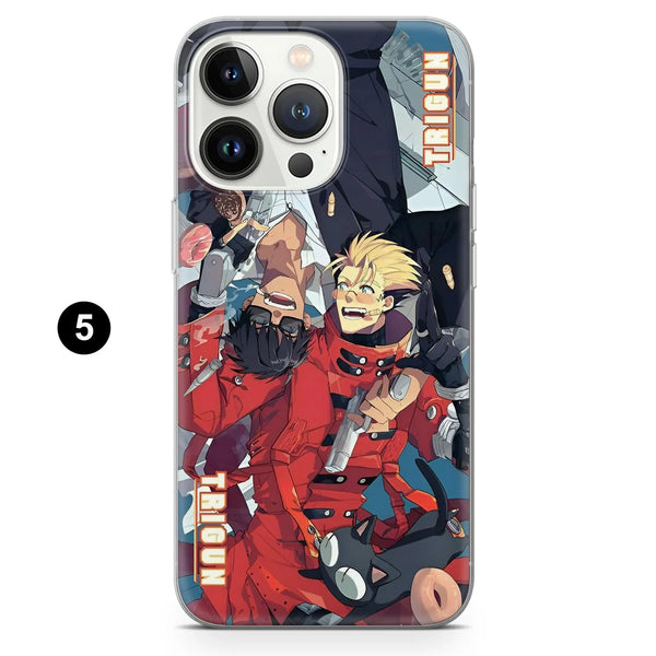 Trigun Stampede Phone Case Vash Western Cover for iPhone 16 Pro Max