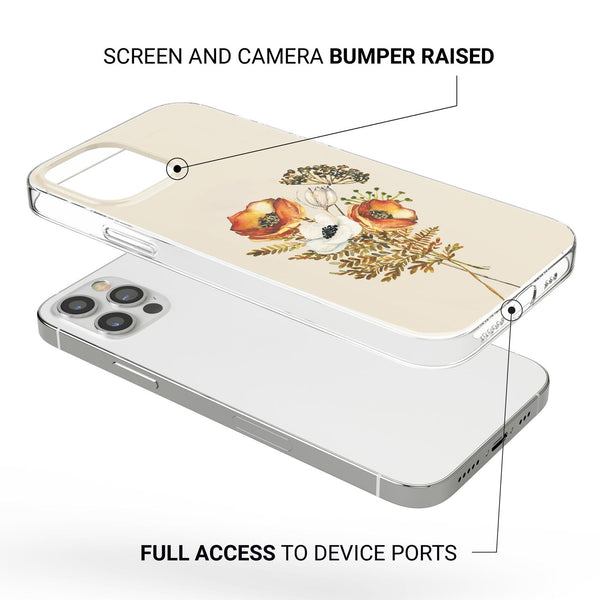 Autumn Fall Phone Case Leaves Pumpkin Trendy Cover for iPhone 16 Pro Max