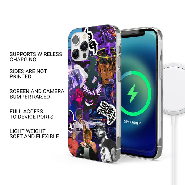 Juice WRLD Phone Case Legend Mood Cover for iPhone 16 Pro Max