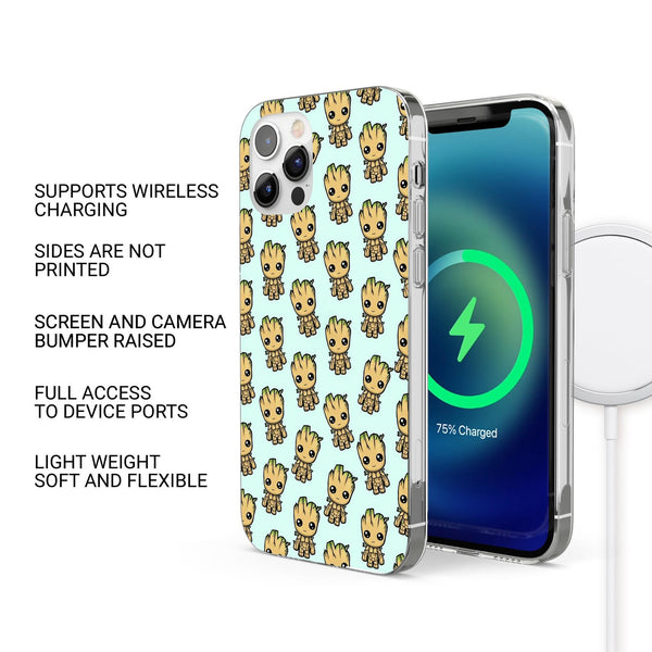 Baby Groot Phone Case Guardians Marvel Cover for iPhone 16 Pro Max