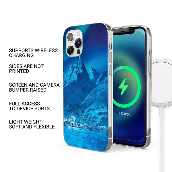 Frozen Phone Case Elsa And Anna Let It Go Cover for iPhone 16Pro Max