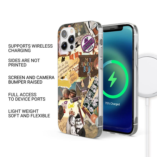 Carl and Ellie Phone Case Up Movie Pixar Cover for iPhone 16 Pro Max