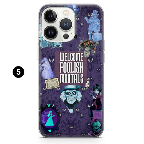 Haunted Mansion Phone Case Disney Ghost Cover for iPhone 16 Pro Max