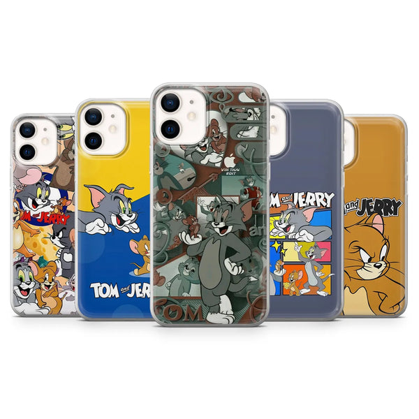 Tom And Jerry Phone Case Classic Nostalgic Cover for iPhone 16 Pro Max