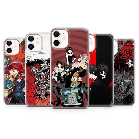 Persona 5 Phone Case Phantom Rebellion Cover for iPhone 16 Pro Max