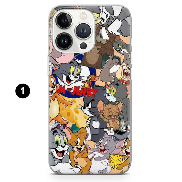 Tom And Jerry Phone Case Classic Nostalgic Cover for iPhone 16 Pro Max