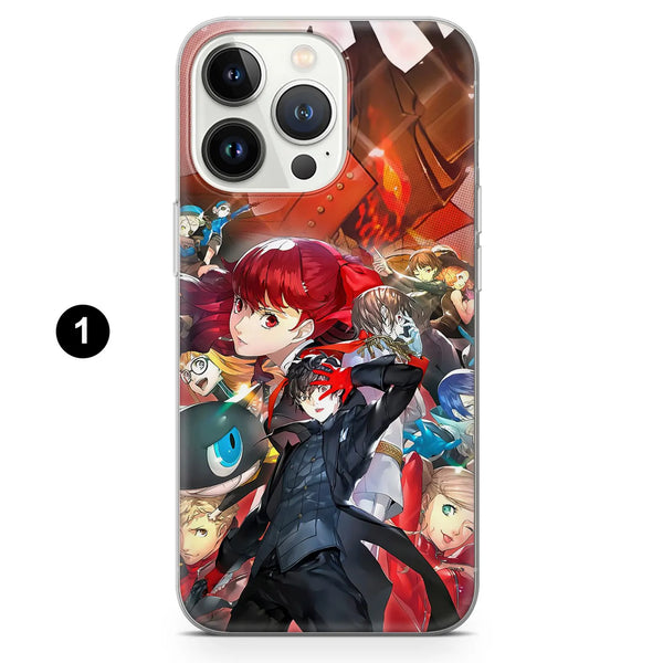 Persona 5 Phone Case Phantom Rebellion Cover for iPhone 16 Pro Max