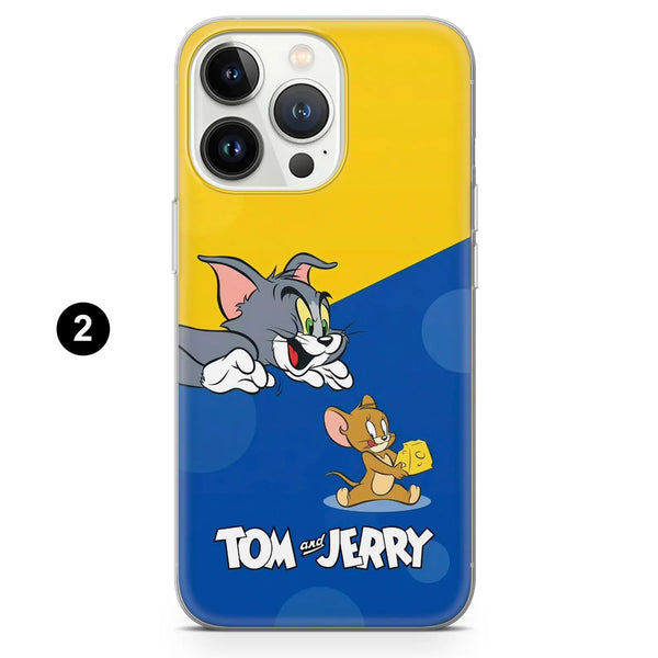 Tom And Jerry Phone Case Classic Nostalgic Cover for iPhone 16 Pro Max