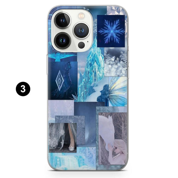 Frozen Phone Case Ice Magic Disney Cover for iPhone 16 Pro Max