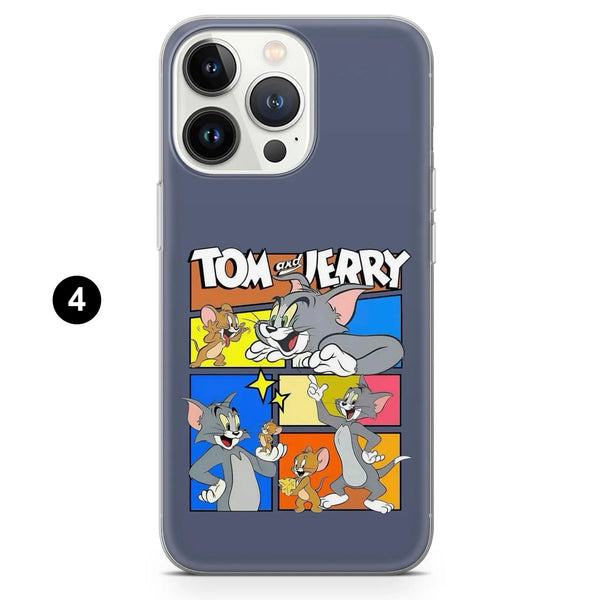 Tom And Jerry Phone Case Classic Nostalgic Cover for iPhone 16 Pro Max