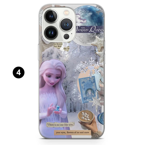 Frozen Phone Case Ice Magic Disney Cover for iPhone 16 Pro Max