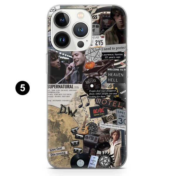 Supernatural Phone Case Fantasy TV Show Cover for iPhone 16 Pro Max