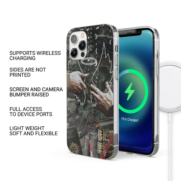 Supernatural Phone Case Fantasy TV Show Cover for iPhone 16 Pro Max