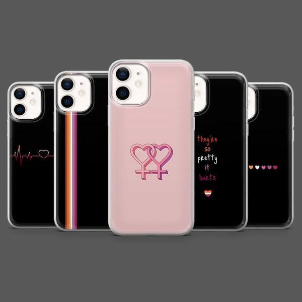 Lesbian Phone Case Gay LGBTQ Pride Cover for iPhone 16 Pro Max