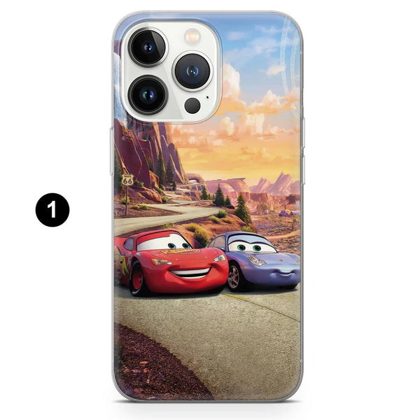 Lightning McQueen Phone Case Cars Disney Cover for iPhone 16 Pro Max