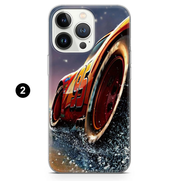 Lightning McQueen Phone Case Cars Disney Cover for iPhone 16 Pro Max