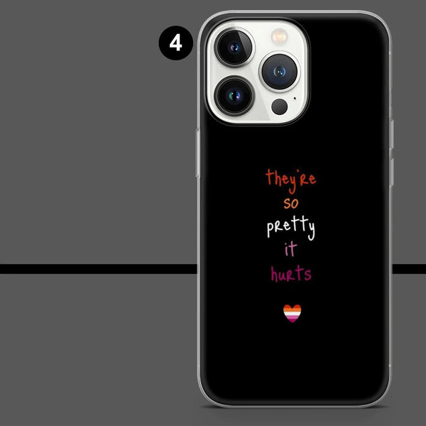 Lesbian Phone Case Gay LGBTQ Pride Cover for iPhone 16 Pro Max