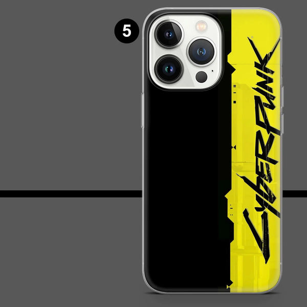 Cyberpunk 2077 Phone Case Keanu Video Game Cover for iPhone 16 Pro Max