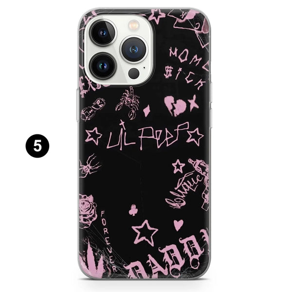 Lil Peep Phone Case Rapper Love Cover for iPhone 16 Pro Max