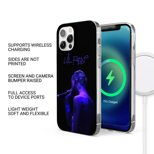 Lil Peep Phone Case Rapper Love Cover for iPhone 16 Pro Max