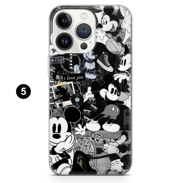 Mickey Mouse Phone Case Disney Cartoon Cover for iPhone 16 Pro Max